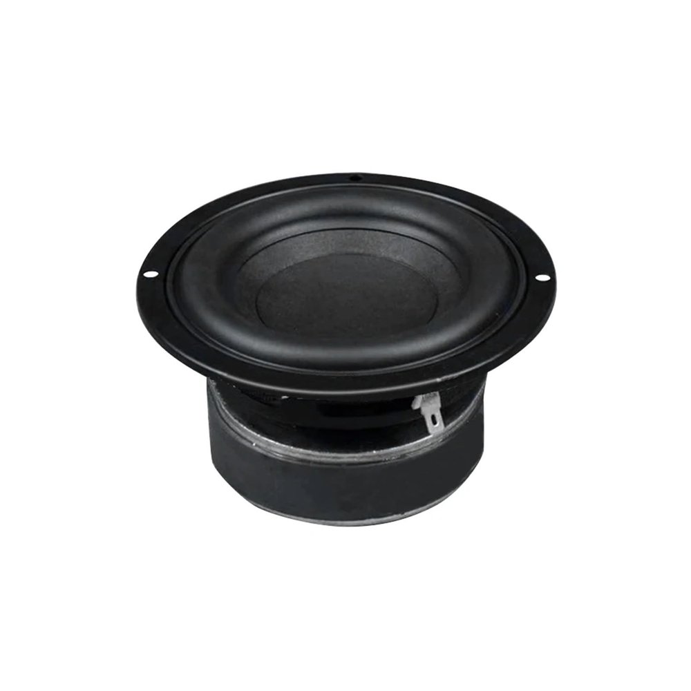 1Pcs 4 Inch Subwoofer 4 8 Ohm 50W HiFi Woofer Speaker Super Bass Long-Stroke Home Theater Loudspeaeker for 2.1 Speakers(8 Ohm Speaker)