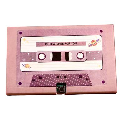 LIURONGNI Voice Recording Cassette Tape Gift 30/60/300 Seconds Message Recorder Customizable Sound Greeting Card for Couple