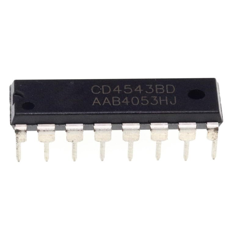 100pieces CD4543BD CD4543BE DIP16 CD4543 DIP-16