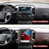 14.4 Inch Tesla Screen Android 13 Car Stereo for Chevrolet Silverado GMC Sierra 2014-2018 Car GPS Navigation Multimedia Player AutoRadio Tape Unit (Silver 8-128GB, OEM Screen 4.2-8 inch) view 2