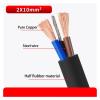 Communication Equipment Crane Cable Half Rubber Cable YCWG 2/3/4/5Cores 1.5mm2 2.5mm2 4mm2 6mm2 10mm2 with Steel Wire Power Wire Oil Resistance Wire and Cable(2C 7AWG 10mm2) view 2