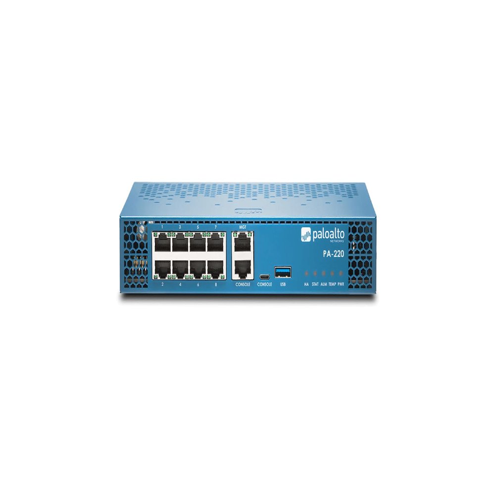 Palo Alto PA-220 8-Port Next Gen Firewall Security Appliance w/ Power Adapter [No License] (Renewed)