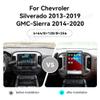 14.4 Inch Tesla Screen Android 13 Car Stereo for Chevrolet Silverado GMC Sierra 2014-2018 Car GPS Navigation Multimedia Player AutoRadio Tape Unit (Silver 4-64GB, OEM Screen 4.2-8 inch) view 4