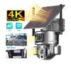 QDVOPHZA 4K 20X Zoom 4G Solar Security Camera Dual Screen Wireless Outdoor WiFi Surveillance Cameras IP Sim Card(4G 20X Zoom 128G) view 3