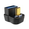 QIEIEI Connector 10Gbps Type C Male to USB3.0 Female 90 Degree Right Angled Data Adapter for Laptop Phone Tablet view 1