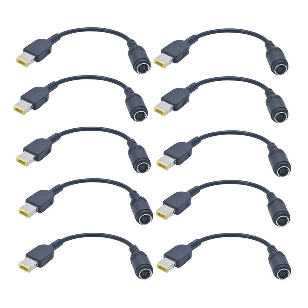 10PCS Power Adapter Charger Converter Cable for Lenovo ThinkPad T440 T440p T440s