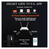 KIEEQGAK Tuya WiFi Smart Door LockDigital Electronic LockBiometric Smart LockCan Fingerprint/Password/IC Card/Key/Remote Unlock(190 5050) view 3