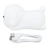 Glomora LED Cute Puppy Dog Night Light, ABS Silicone USB Rechargeable Baby Bedside Lamp Toy Table Decoration for Baby Girls Boys Child Toddler Room Pet Lover view 1