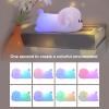 Glomora LED Cute Puppy Dog Night Light, ABS Silicone USB Rechargeable Baby Bedside Lamp Toy Table Decoration for Baby Girls Boys Child Toddler Room Pet Lover view 3