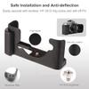 Agaterod Genuine Leather Grip, L-Shaped Handle, L-Shaped Grip, Vintage Camera Grip, Extension Grip, Fits Nikon Zfc Cameras (Black) view 4