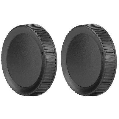 Mtlavishness Camera Protective 873 2 Pcs Universal Camera Lens Cover Rear for Z6 Z7 and Z Mount Cameras