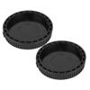 Mtlavishness Camera Protective 873 2 Pcs Universal Camera Lens Cover Rear for Z6 Z7 and Z Mount Cameras view 3