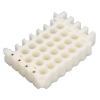 Acouto Cable, Cable 9mm Hole Organizing Bundler Tool Cord Hole Comb for CAT5 CA CAT7 Cable 6x6 Holes Cable Organizing (6x4 Holes) view 2
