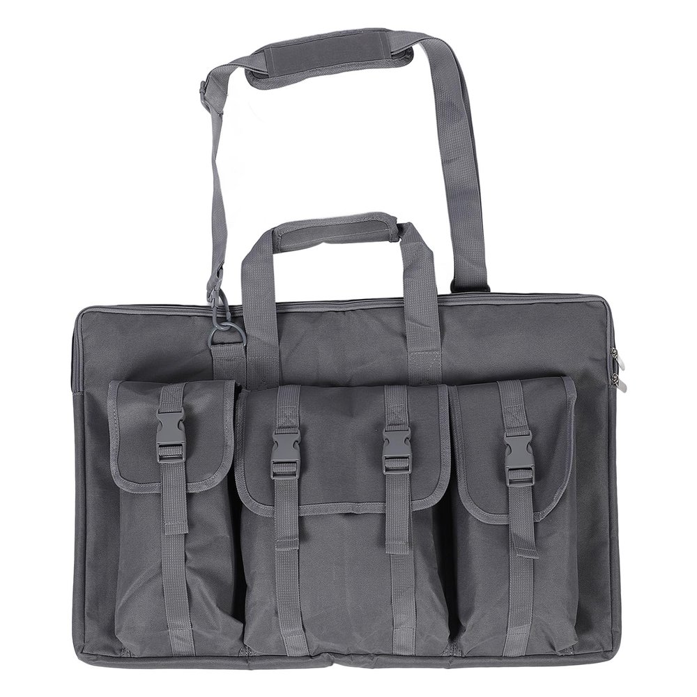 Yosoo Health Gear Satellite Carrying Case Large Carry Bag for Gen 3, Sturdy Canvas Portable Satellite Travel Bag for Gen 3 Adapter Cables Mounting Kit, Outdoor Travel Bag Carrying Case