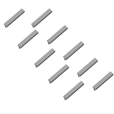 Chatsworth - 14302-712 - Cross Member Kit, Adjustable Cable Runway, 12 in. W (305 mm), Black, 10 Pack, (Each)