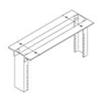 Chatsworth - 10473-101 - Heavy-Duty Top Angle, for 19 in. W Rack, Gray, (Each) view 1