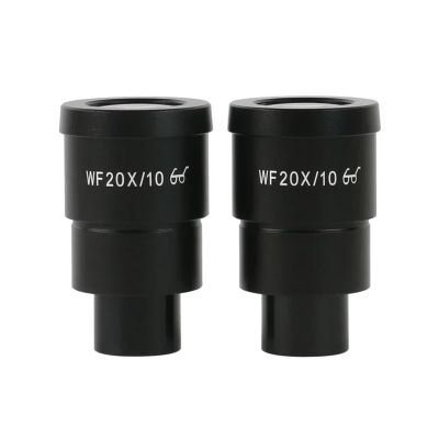 WF5X 10X 15X 20X 25X 30X Wide Field Eyepieces Dia 30mm Mount Microscope Accessorie for Binocular Trinocular Stereo Microscope(Orange)