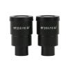 WF5X 10X 15X 20X 25X 30X Wide Field Eyepieces Dia 30mm Mount Microscope Accessorie for Binocular Trinocular Stereo Microscope(Orange) view 1