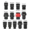 WF5X 10X 15X 20X 25X 30X Wide Field Eyepieces Dia 30mm Mount Microscope Accessorie for Binocular Trinocular Stereo Microscope(Orange) view 2