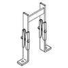 Chatsworth - 11309-E01 - Cable Runway Foot Kit, 6 in. H, Glacier White, (Each) view 1