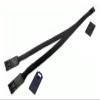 15cm Corsair 4Pin RGB ARGB Fan Hub 1 to 2 Splitter Adapter Cable Compatible with The RGB Hub Lighting Node Commander Core(Black Sleeved) view 1
