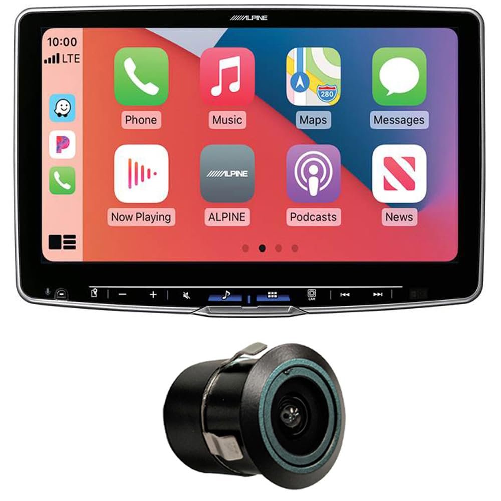 Alpine Halo11 ILX-F511 11" Digital Multimedia Receiver with DICA Bullet Backup Camera