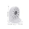 SEWOART CCTV Dome Camera Bracket Wall Ceiling Mount Abs Plastic Holder Security Camera Mount Bracket Speaker Stand Tidy Cable Management view 2