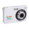 Digital Camera 48MP 4K 8X Zoom 20 Filters 2.7 Inch Screen Anti Shaking Rechargeable Compact Camera for Kids Students Vlogging (Silver) view 2