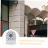 KONTONTY Wall Mount Bracket for Dome Security Camera Compact Abs Plastic Holder View Easy Installation for Use Compatible Cctv Ip Cameras view 3