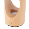 Hyuduo Baby Night Light with Touch Control Rechargeable Dimmable Wooden Table Lamp for Nursery Office Kids Baby Night Light for Breastfeeding Diaper Change Moving in Dark view 3