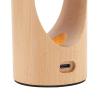 Hyuduo Baby Night Light with Touch Control Rechargeable Dimmable Wooden Table Lamp for Nursery Office Kids Baby Night Light for Breastfeeding Diaper Change Moving in Dark view 4