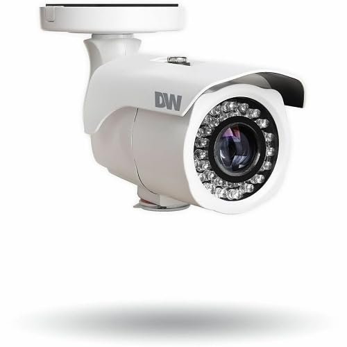 Digital Watchdog DWC-MB44WIAWC5 MEGApix CAAS 4MP Edge Bullet IP Camera, 2.8-12mm Varifocal Lens, 512GB, Ideal for Remote Surveillance