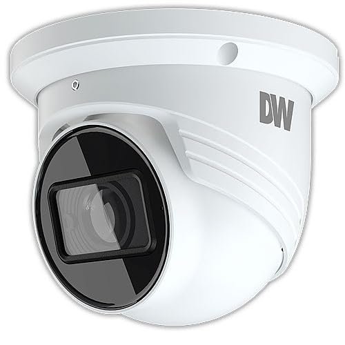 Digital Watchdog DWC-MT95WIATW MEGApix 5MP IR Turret IP Camera with 2.8-12mm Motorized Varifocal Lens, Smart IR, and Advanced Video Analytics