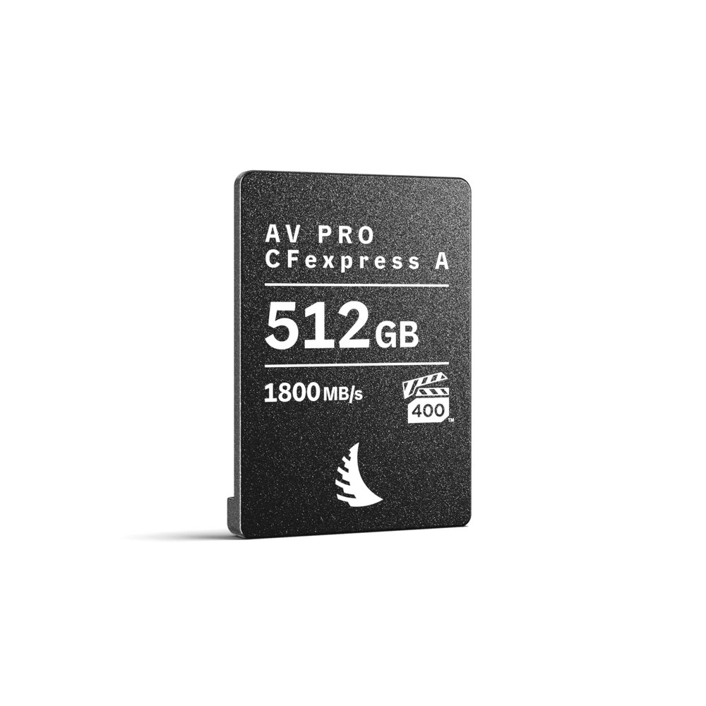Angelbird AV PRO CFexpress A v4 512 GB - CFexpress 4.0 Type A Memory Card - Compatible with Sony Alpha and FX - up to 8K+ RAW Video and Photo