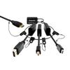 SimplyAV ProAV 8K Loaded Dongle Kit with DP1.4, MDP1.4, USB Type C, HDMI, and Dongle Ring - All-in-One Connectivity Solution - SAV-L002 view 1