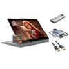 Lenovo Yoga 7 2-in-1 16" 2K Touchscreen Laptop, AMD Ryzen 7 8840HS AI CPU (Beats Ultra 7-150U), 16GB RAM, 512GB SSD + 256GB Portable SSD, Backlit, Keypad, 3-in-1 External Storage Bundle, Win 11 view 1