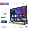 Supersonic SC-2420VTV 24-inch Smart AC/DC LED TV, Powered by VIDAA, 1080p, WiFi, Built-in Speakers, USB, 3X HDMI ARC, for Kitchen, RV, Boat, Truck, Playroom, Dorm Room, Remote, DC Car Cord Included view 2