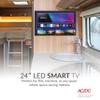 Supersonic SC-2420VTV 24-inch Smart AC/DC LED TV, Powered by VIDAA, 1080p, WiFi, Built-in Speakers, USB, 3X HDMI ARC, for Kitchen, RV, Boat, Truck, Playroom, Dorm Room, Remote, DC Car Cord Included view 3