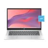 HP Chromebook 14" HD Laptop, Intel N200 Processor, 4GB LPDDR5 RAM, 128GB UFS, Chrome OS, Glacier Silver, Intel UHD Graphics, Bundle with TWE Mouse Pad view 2
