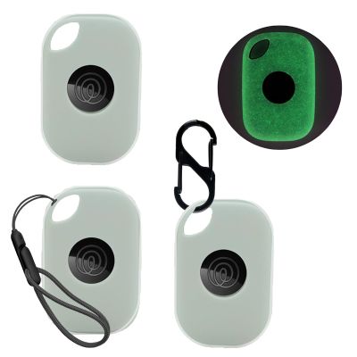 3pack Case for Tile by Life360 Pro (2024),Silicone Protective Cover(with Carabiner + Lanyard) Drop-Proof,Scratch-Proof,Shock-Proof,Protective Case for Tile Pro 2024 RE-61011 Fluorescent Green