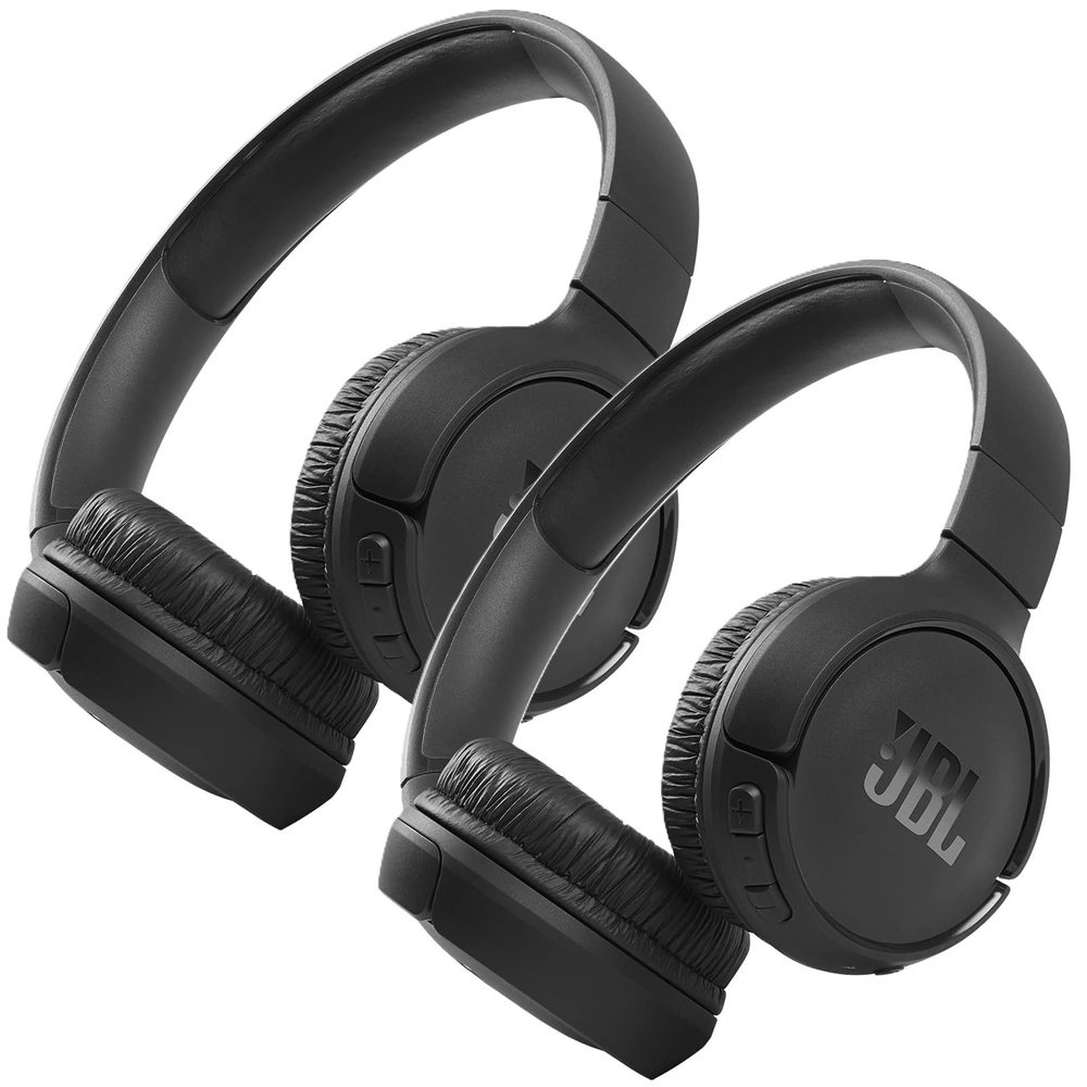 JBL 2 Pack Tune 510BT Wireless On-Ear Headphones - Black
