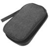 ARTIBETTER Multi-Layer Electronic Cable Organizer Bag Portable Travel Pouch for Chargers Cords and Accessories Durable Zipper Design Water-Resistant Gray Double-Layer Storage Case view 1
