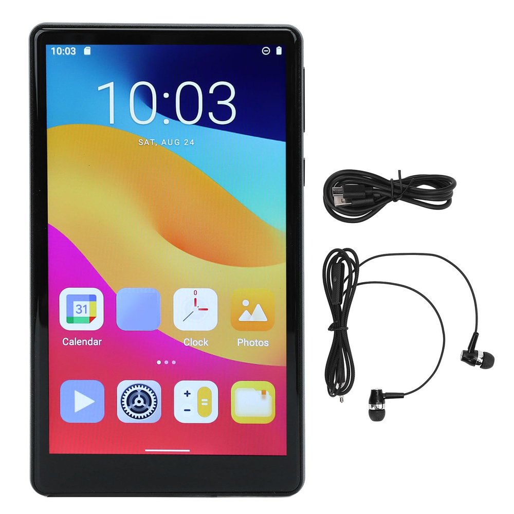 64GB MP3 Player with Bluetooth and Wi Fi, 5.0 Touch Screen 1080P Music Player with Spotify, Android 11 Streaming MP3 Player with Audible, HiFi MP4 Player with Speaker