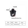 D-Ring Camera Lanyard Screw 1/4 3/8 inch Universal Photography Accessories DSLR Plate Quick Release Adapter Stable Shooting(D8A) view 2