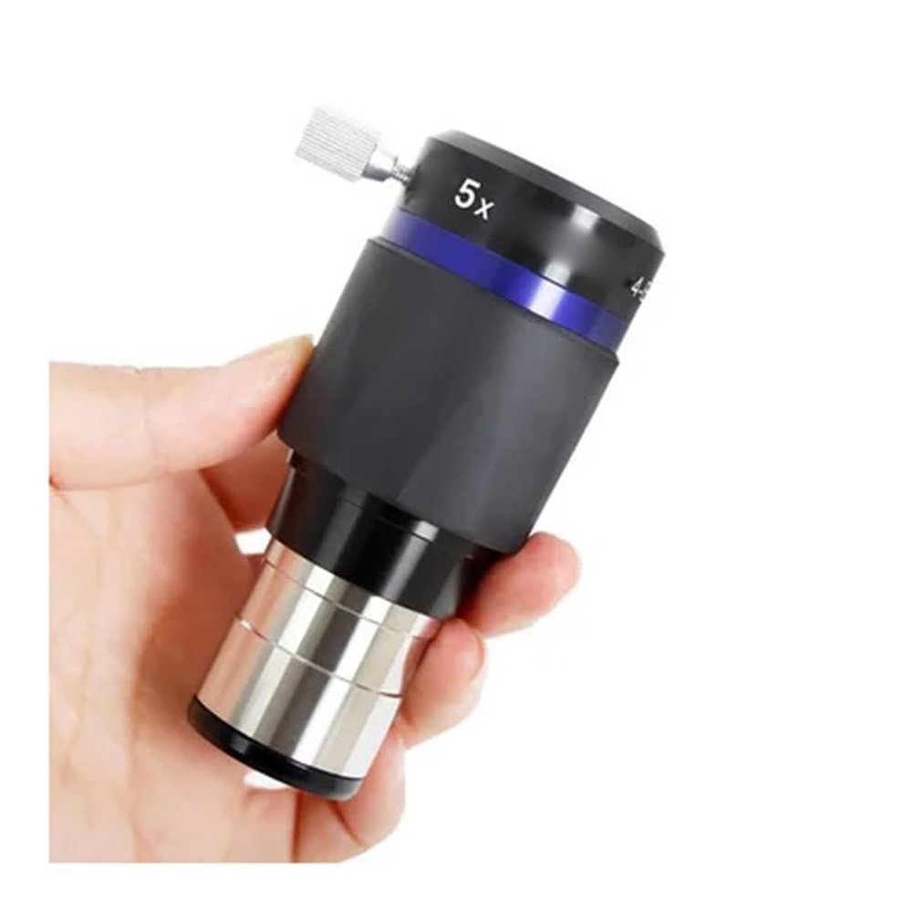 1.25" 4-Elements 2X 3X 4X 5X Premium Apochromatic Barlow Telescope Accessory(5X)