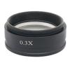 Microscope 0.3X Barlow Lens Microscope Auxiliary Lens Mounting Thread 42mm 48mm 50mm 52mm Distance 287mm(0.3X Thread 48mm) view 1