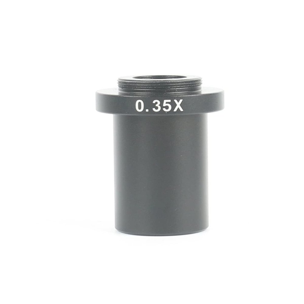 JOEBO Microscope Kit 0.35X 0.5X 1X Single Lens Zoom Lens Microscope, 180X 300X Microscope Camera Microscope Lens Adapters(0.35X)