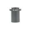 JOEBO Microscope Kit 0.35X 0.5X 1X Single Lens Zoom Lens Microscope, 180X 300X Microscope Camera Microscope Lens Adapters(0.35X) view 1