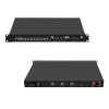 SJRC 19 Inch Firewall Hardware C246 Core i9 9900, 8 Port i226V 2.5GbE LAN 1U Router PC with 6 x SFP+ 10GbE, 19 Rackmount Network Security Appliance with VGA, Barebone No RAM/SSD view 1