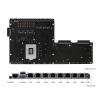 SJRC 19 Inch Firewall Hardware C246 Core i9 9900, 8 Port i226V 2.5GbE LAN 1U Router PC with 6 x SFP+ 10GbE, 19 Rackmount Network Security Appliance with VGA, Barebone No RAM/SSD view 4